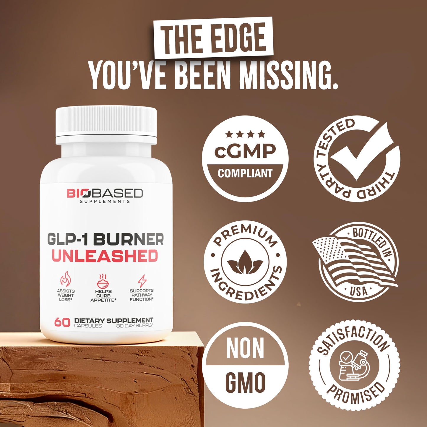 Nutrimend IQ GLP-1 Burner Unleashed – Unisex Weight Loss Pills | 60 Capsules