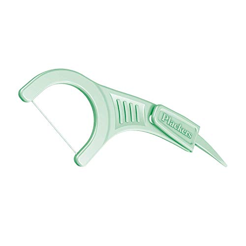 Plackers Micro Mint Flossers Travel Case - Pack of 12 (144 Flossers)