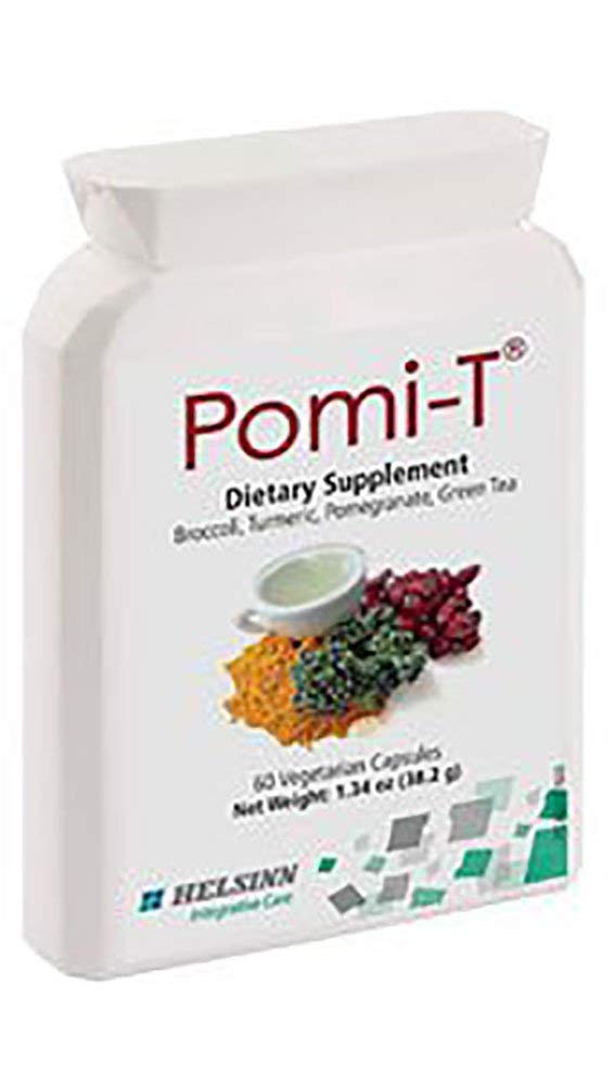 Pomi-T 60 Capsules Pack - 2 Bottles | Natural Broccoli, Turmeric, Pomegranate & Green Tea