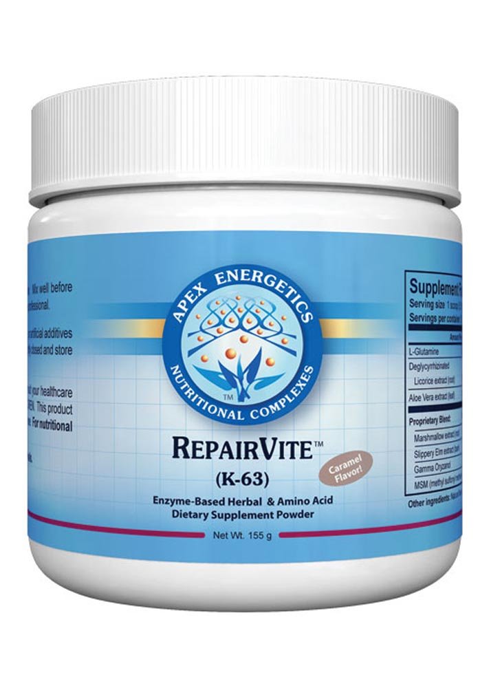RepairVite Caramel (K-63) by Apex Energetics – Intestinal Lining Repair Support