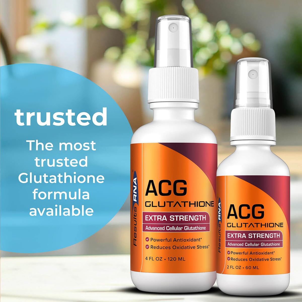 Results RNA ACG Glutathione Extra Strength Immune Boost Spray – 2 oz