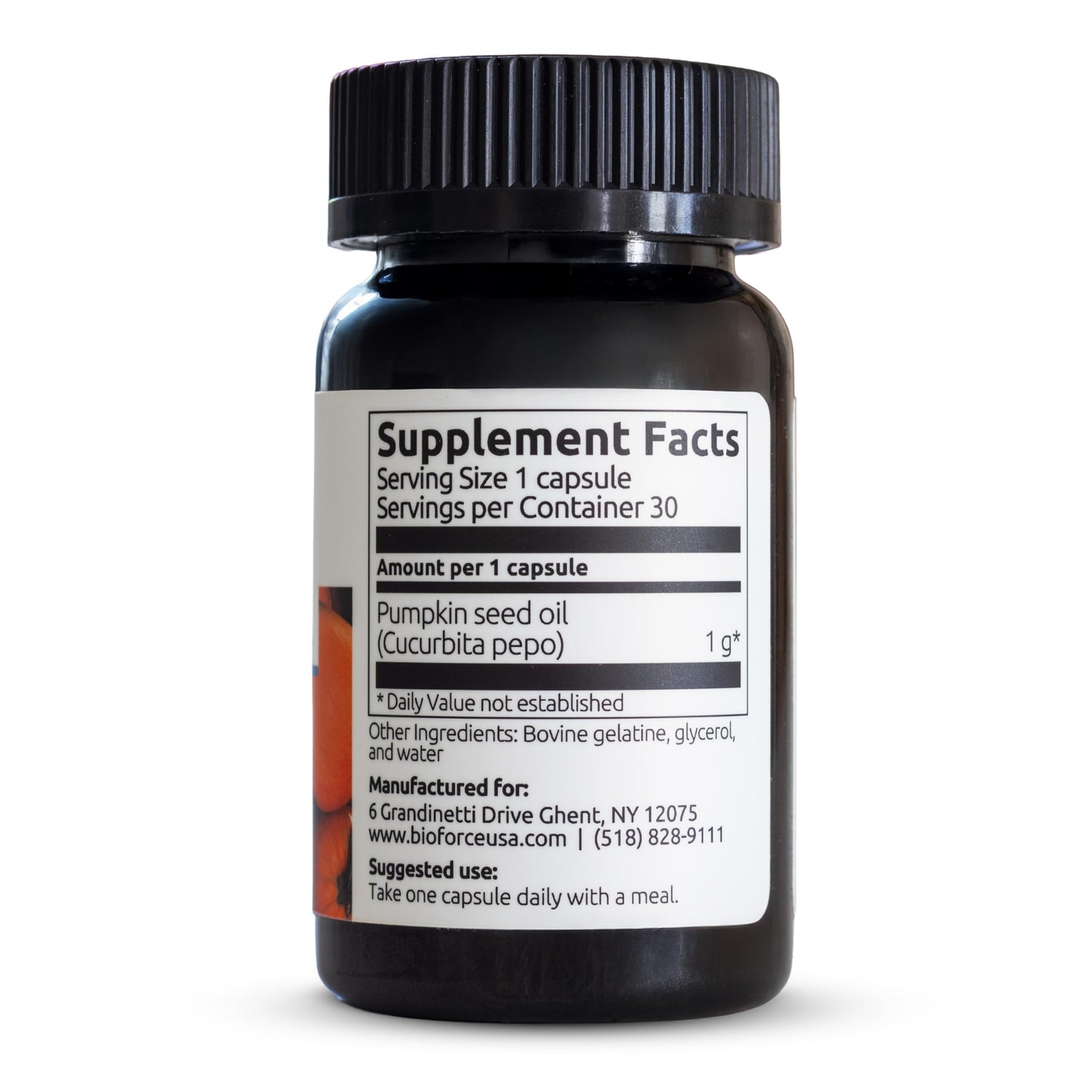 Sanhelios Curbita 1000mg Pumpkin Seed Oil – Bladder Support for Men & Women | Non-GMO, Sugar-Free