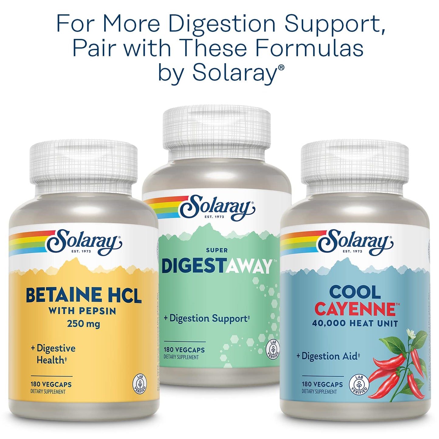 SOLARAY Alfalfa Leaf 860 mg – Vegan Alfalfa Capsules for Nutritive Support, 50 Servings