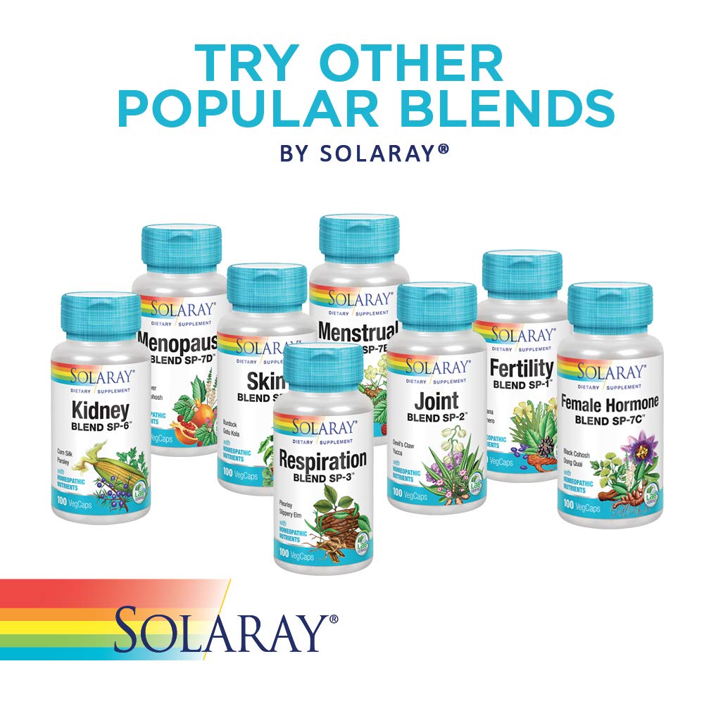SOLARAY Thyroid Blend SP-26 - Herbal Support for Thyroid Health