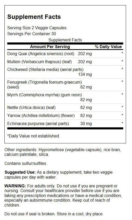 Swanson Prime Lung 60 Veg Caps | Vegetarian Lung Health Supplement