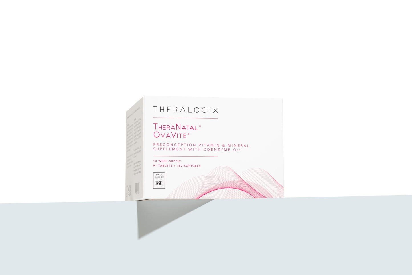 Theralogix TheraNatal OvaVite Preconception Vitamins – 13-Week Supply | Prenatal & Fertility Support with CoQ10* | NSF Certified