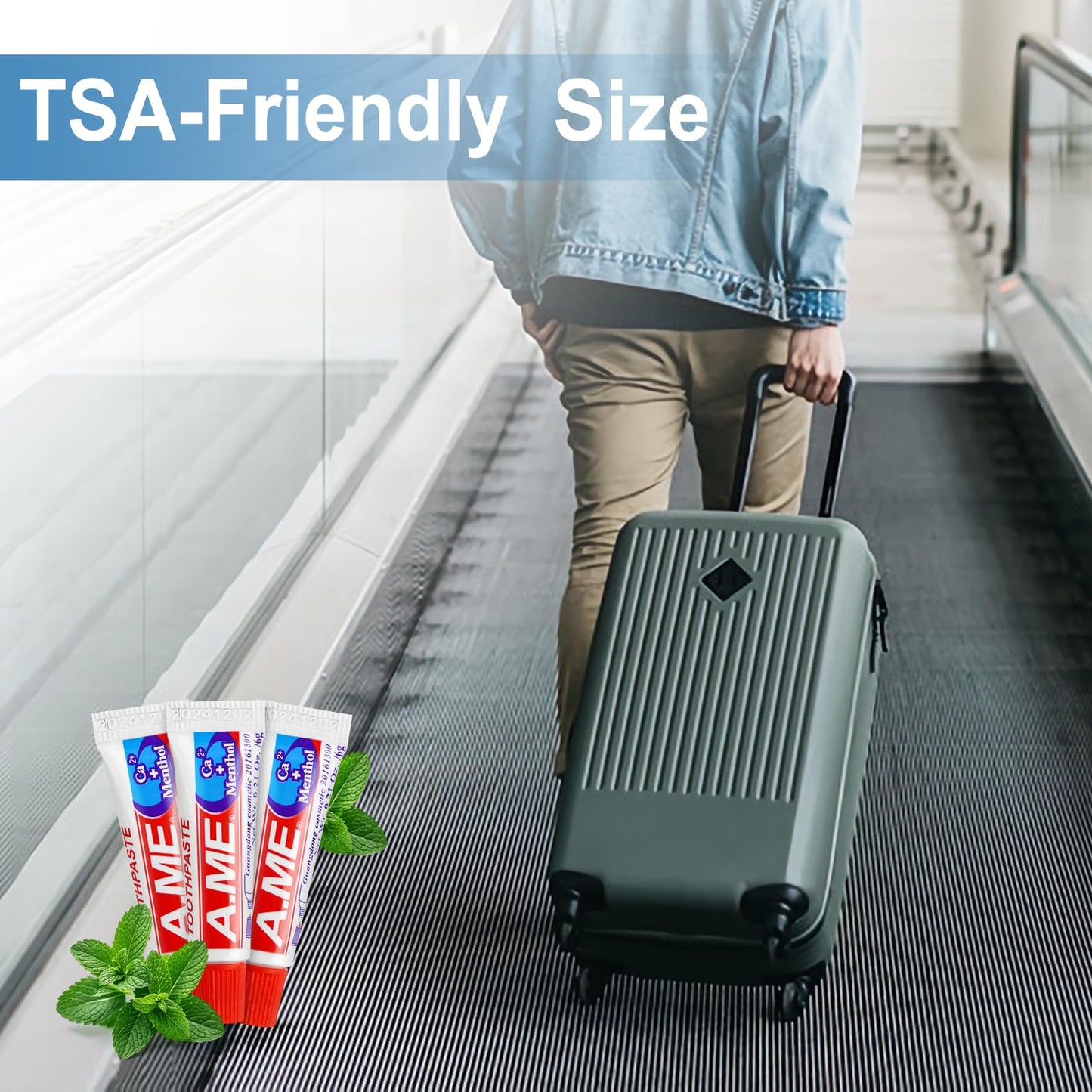 Travel Size Toothpaste Bulk – 200 Pack, Disposable On-The-Go Pocket Toothpaste for Travel