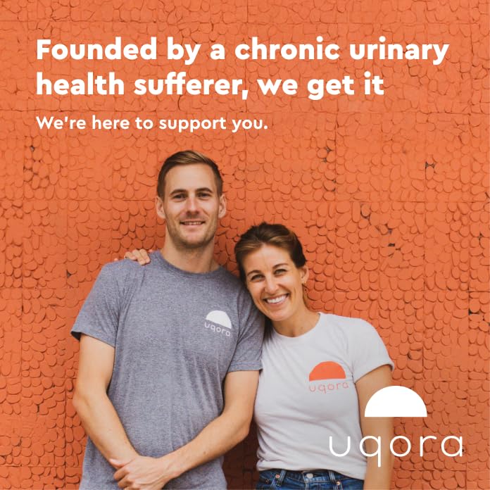 Uqora Flush Pink Lemonade – Urinary Health Drink Mix, Gluten-Free & Vegan, 20 Packets (2 Pack)