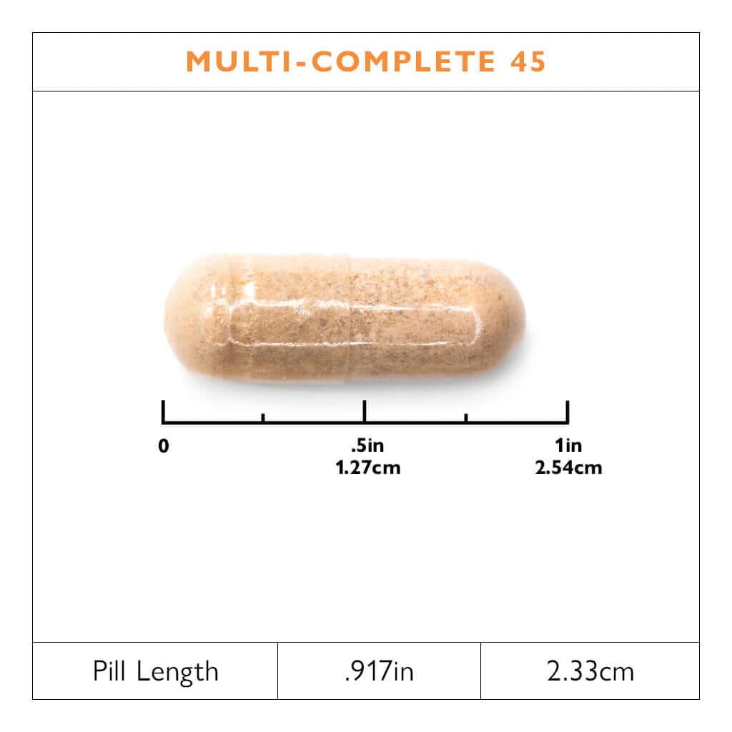 Celebrate Vitamins Multi-Complete 45mg Iron – Bariatric Multivitamin (180 Capsules)