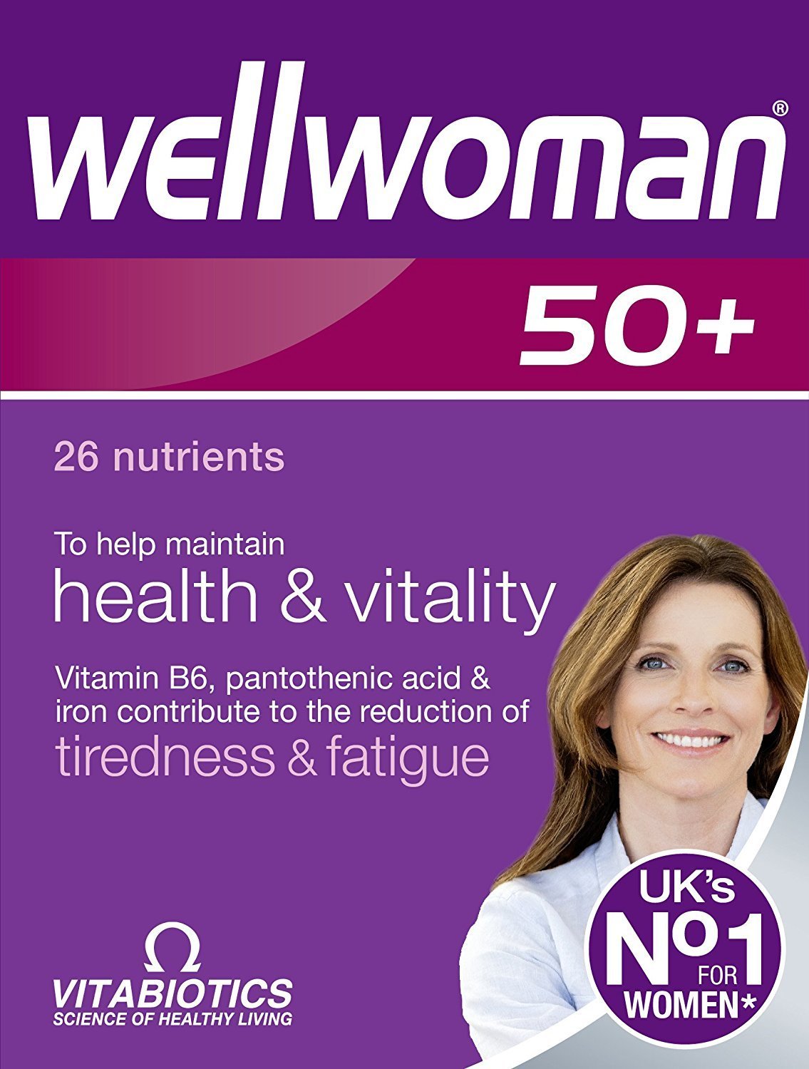 Wellwoman 50+ 30 Tablets – 4 Unit Bulk Pack | Vitabiotics