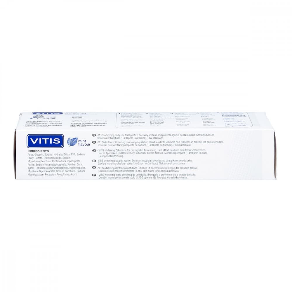 Vitis Whitening Toothpaste 100ml – Enamel Protection & Whitening
