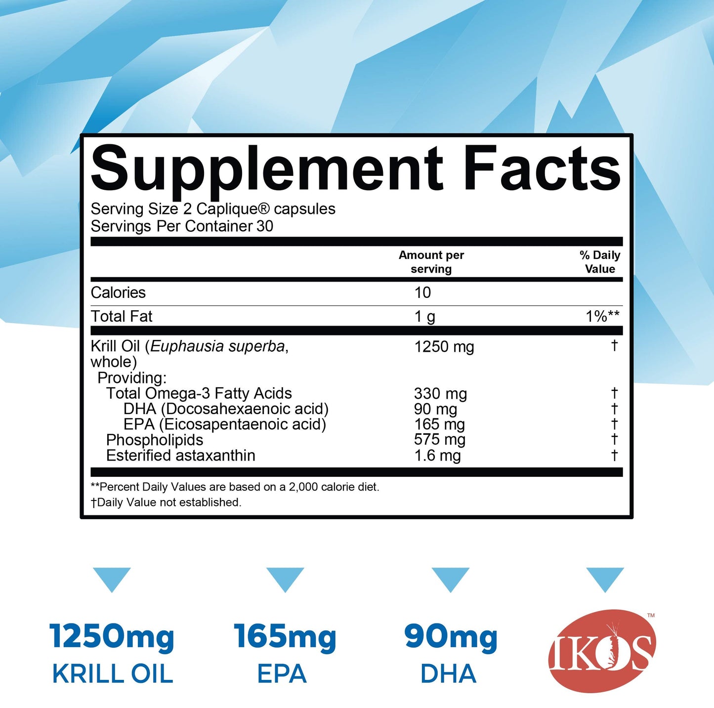 Viva Naturals Antarctic Krill Oil 1250 mg — EPA/DHA + Astaxanthin | Joint & Brain Support | No Fishy Aftertaste | Pack of 6