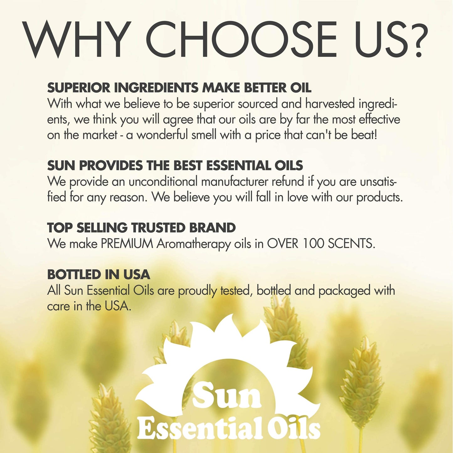 Sun Essential Oils Deep Muscle Relief Blend Oil (4 oz Bulk) Sore Muscle Massage Oil & Aromatherapy
