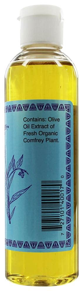 WiseWays Herbals Comfrey Oil – 6 Oz Natural Skin Care Oil for People & Pets