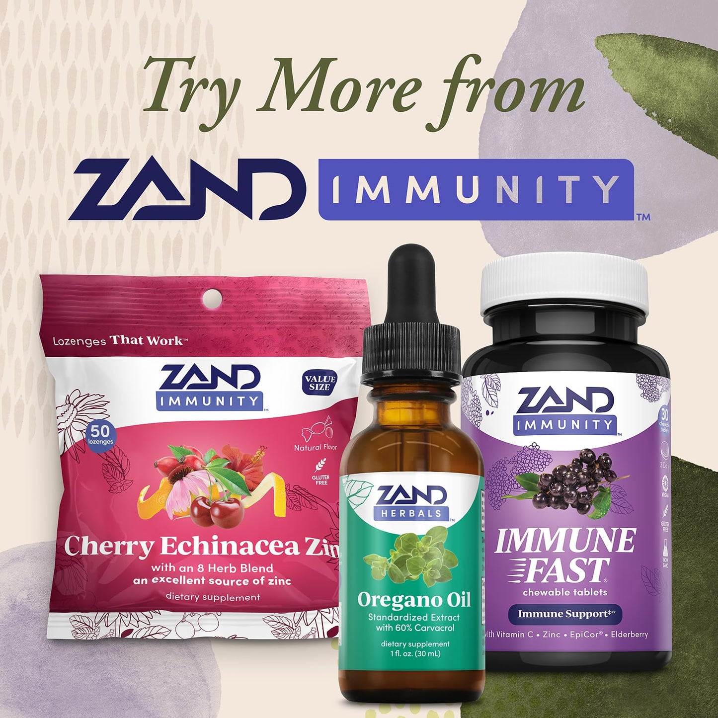 Zand Herbals Oregano Oil Drops – 60% Carvacrol, Organic EVOO, 1 oz