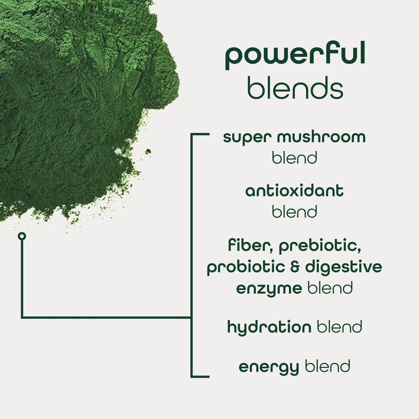 Zena Nutrition Organic Super Greens Energy & Hydration Powder — 70+ Superfoods, 0 Sugar, 5g Fiber, 40 Packets
