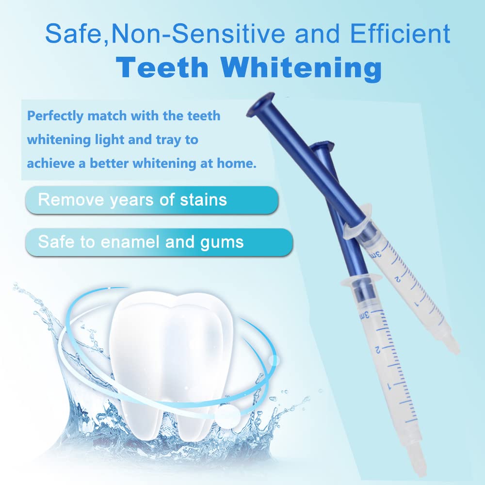 10PCS 3ml Teeth Whitening Gel Syringes - 35% CP | At-Home Whitening Kit