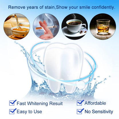 10PCS 3ml Teeth Whitening Gel Syringes - 35% CP | At-Home Whitening Kit