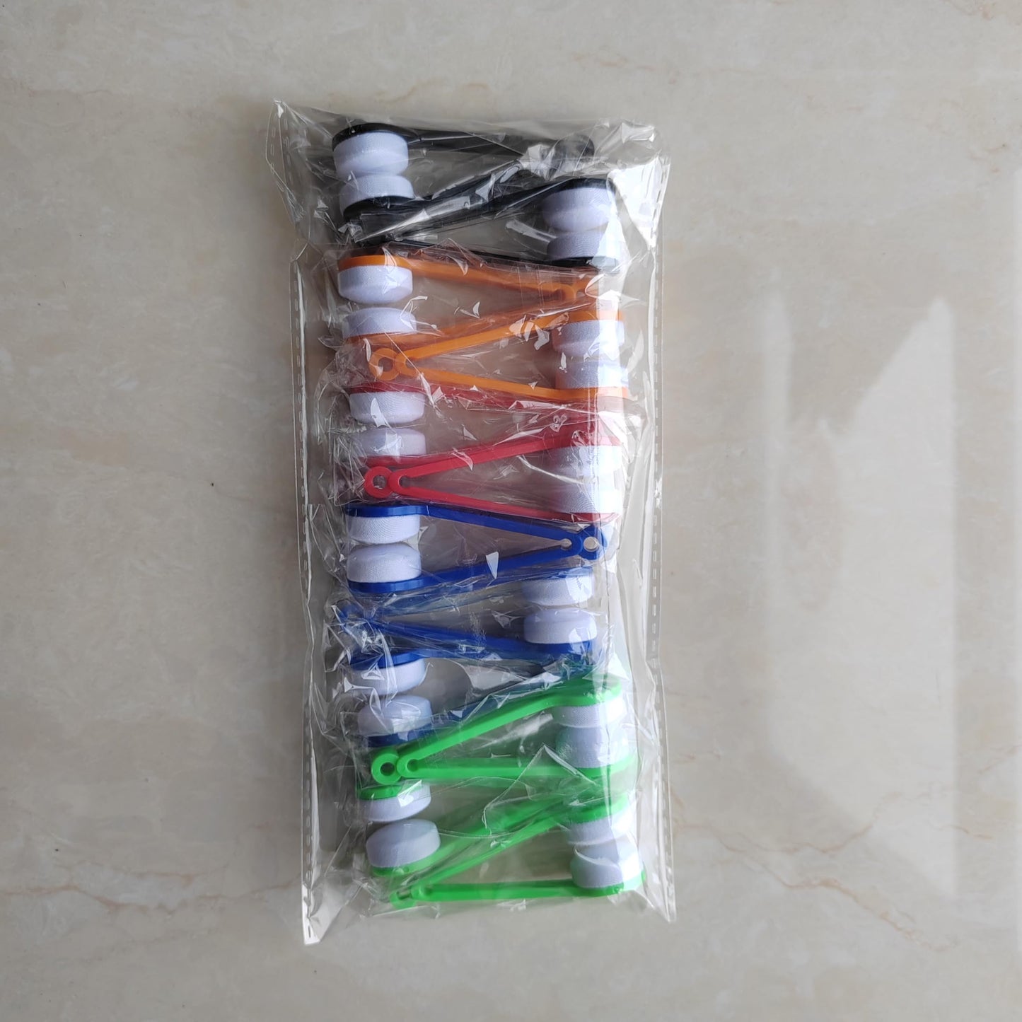 12 pcs Mini Eyeglass Microfiber Cleaner Brush Set - Random Color | The Flash Store