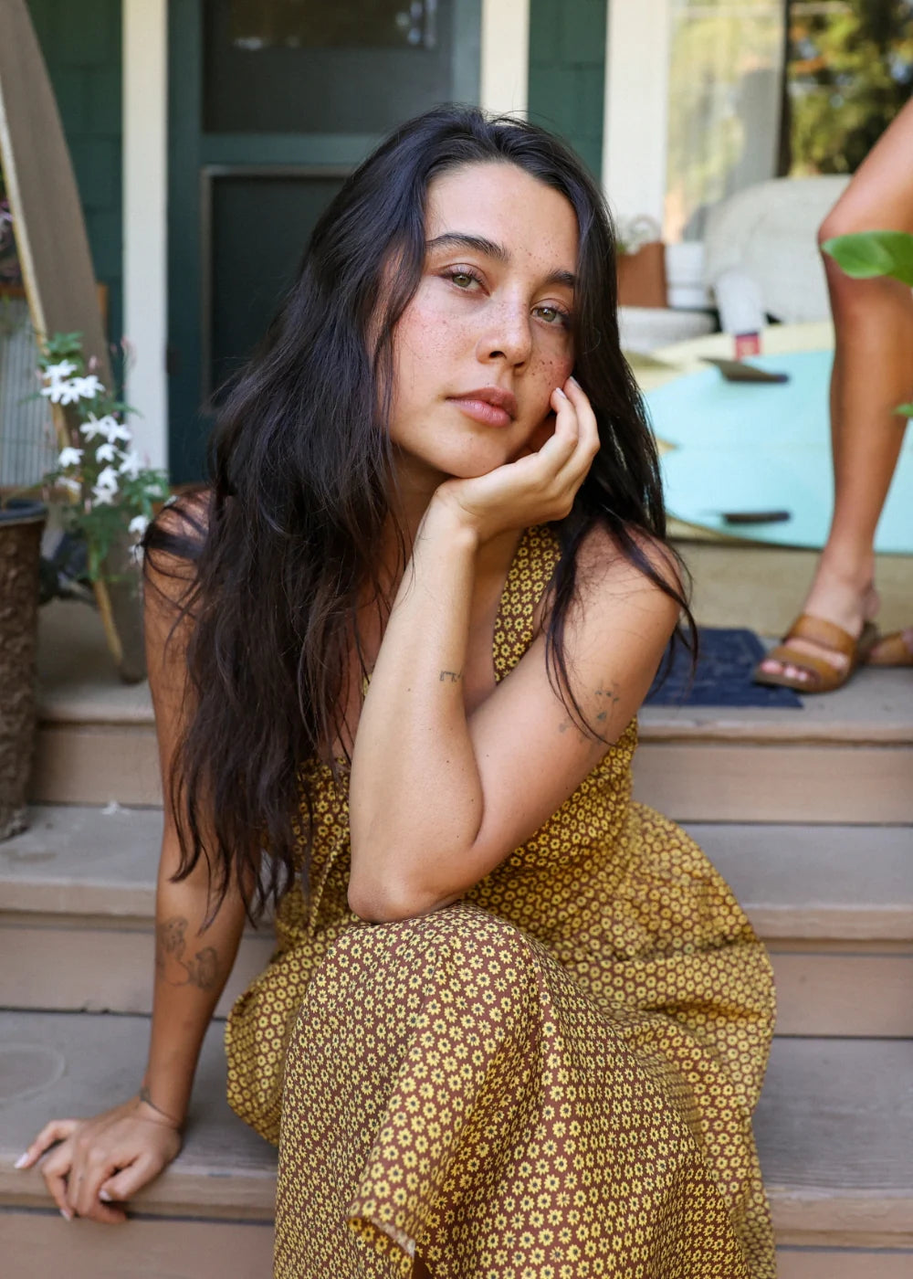 Sisstr Sunspell Woven Tank