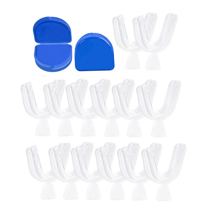 14pcs Dental Whitening Trays – Thermoform Mouth Tray Kit, BPA-Free & Reusable