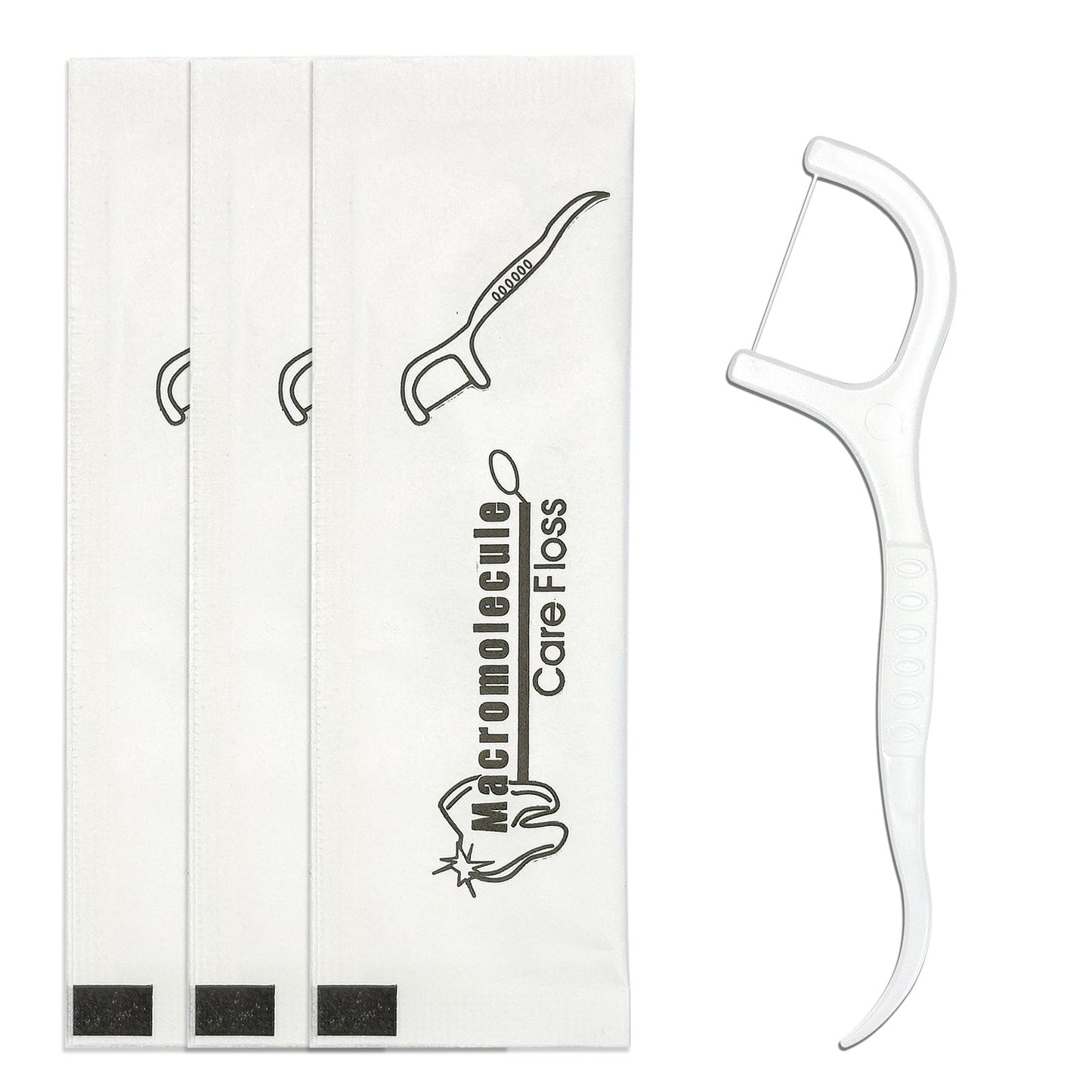 150 Pcs Dental Flossers - Individually Wrapped, Travel & Office