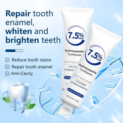 2 Pack Fluoride Free Nano Hydroxyapatite Toothpaste – Whitening & Remineralization