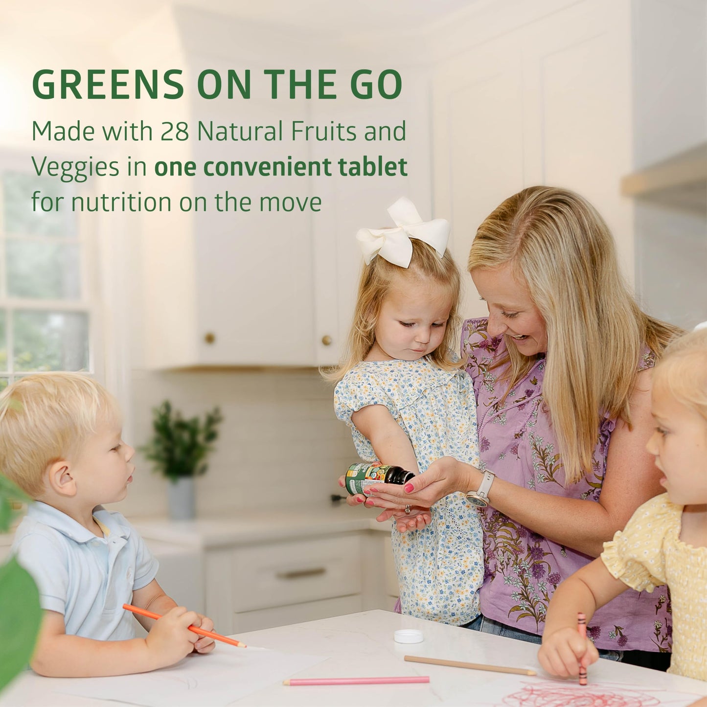 2-Pack N1N Premium Organic Green Superfood – 28 Ingredients, 120 Ct