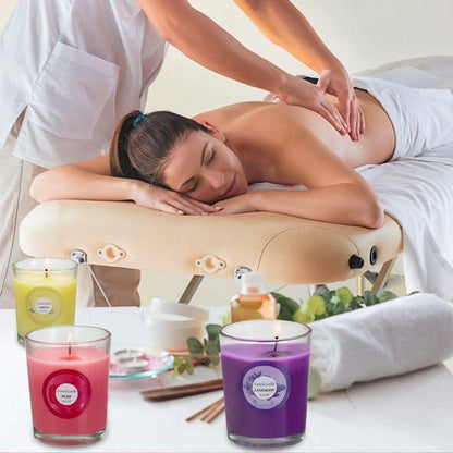 20 Pack Scented Candles Gift Set – 10 Fragrances, Aromatherapy Soy Wax Glass Jar Candle