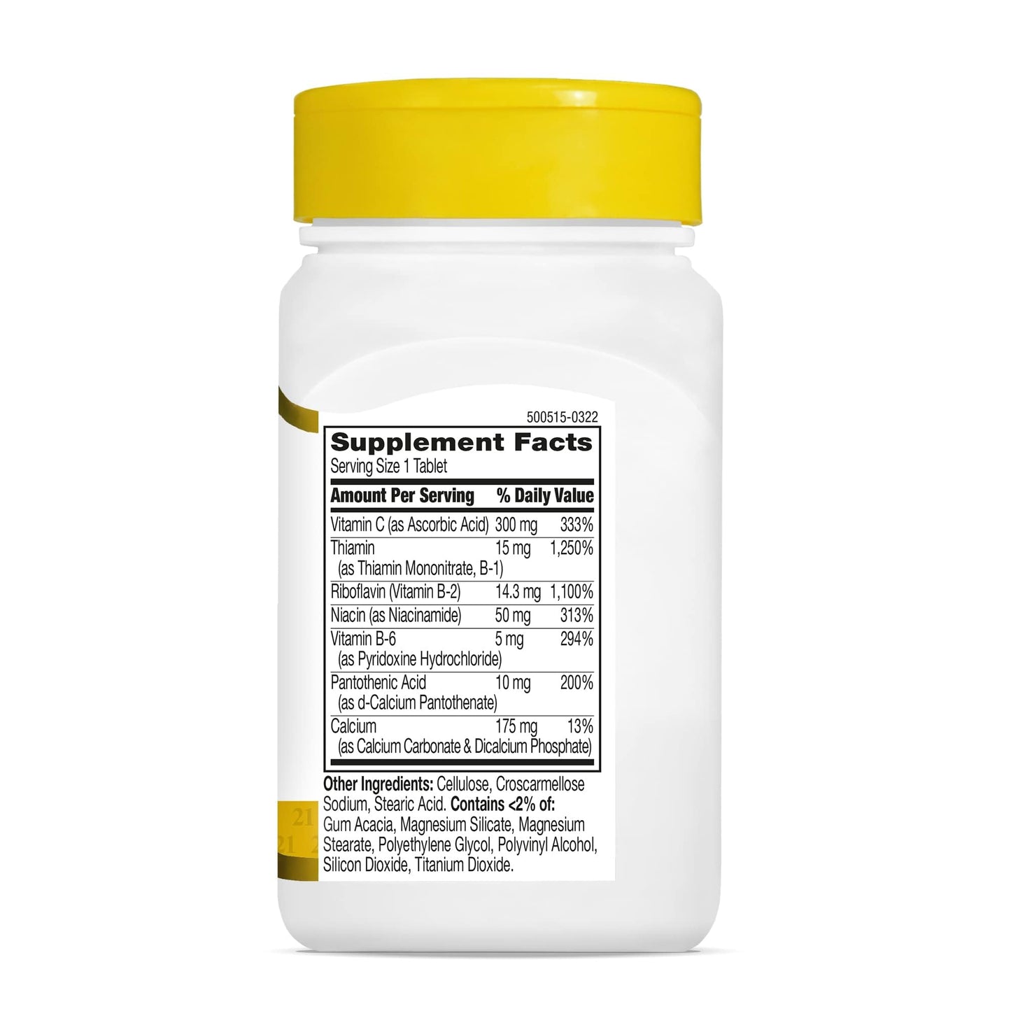 21st Century B Complex Plus Vitamin C Tablets - 100 Count (Pack of 1)