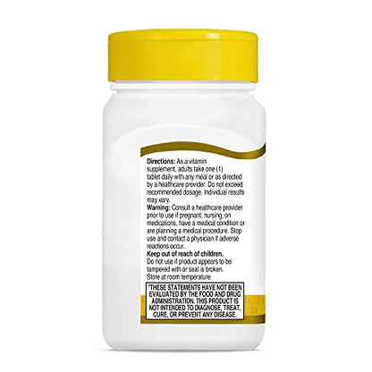 21st Century B Complex Plus Vitamin C Tablets - 100 Count (Pack of 1)