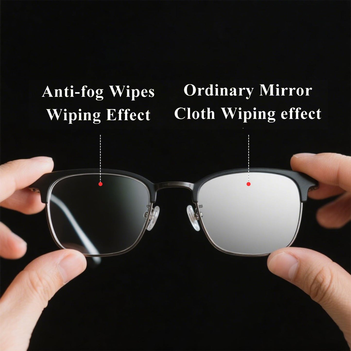 200 PCS Anti-Fog Lens Wipes for Glasses – Scratchless, Safe Cleaning