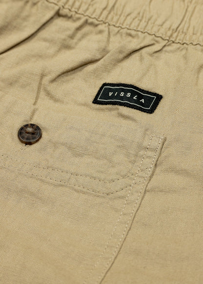 Vissla Rails Linen Eco Elastic Pant