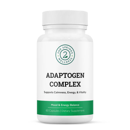2nd Springs Adaptogen Complex – Calm, Energy & Vitality (60 Ct)