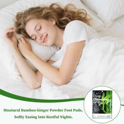 30PCS Bamboo Ginger Foot Pads – Deep Cleansing & Relaxation