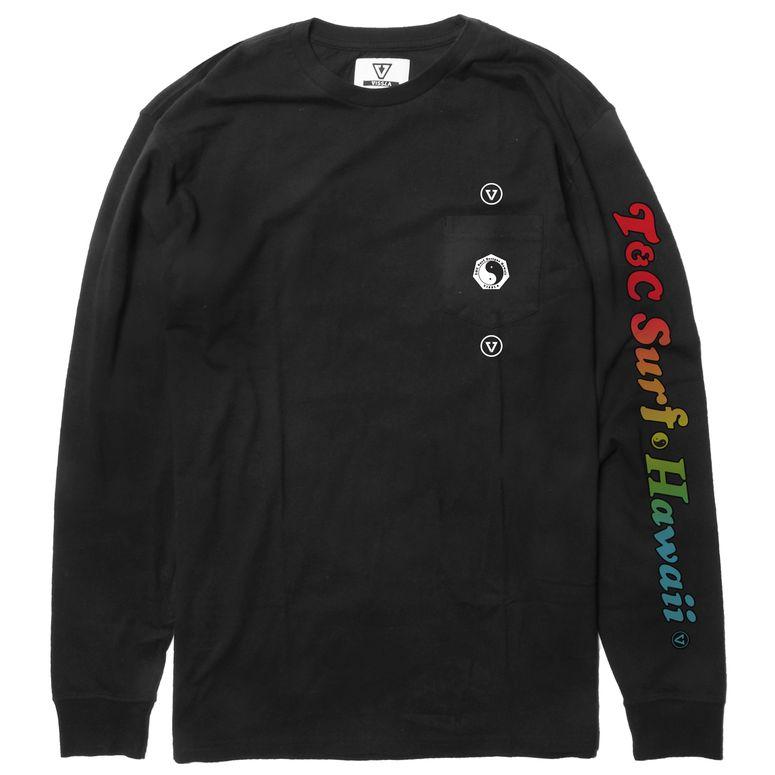 Vissla T&C Three Peak LS Pocket Tee