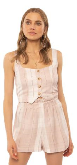 Amuse society Wilder woven tank