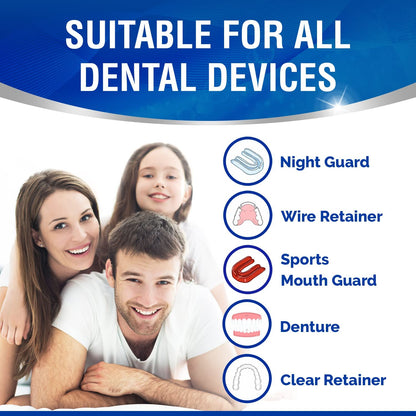 36-Unit Retainer & Denture Cleaning Tablets | Aligners, Night Guards & Mouthguards | Dental Duty