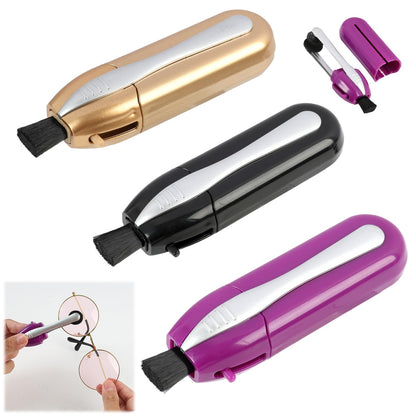 3PCS Glasses Cleaner Kit – Portable Lens Cleaning Set with Microfiber Cloth & Mini Brush