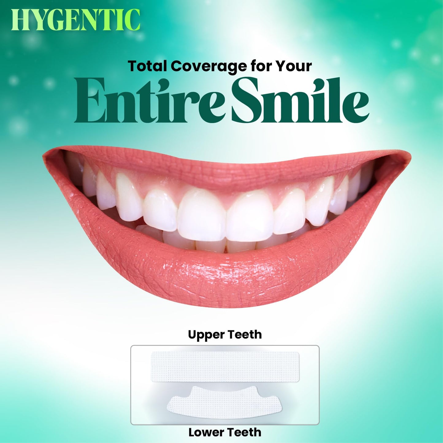 42 Stripes Teeth Whitening Strips – 21 Treatments, Hygentic, Enamel Safe, Mint Flavor, Non-Slip Dry Technology