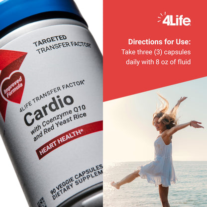 4Life Transfer Factor Cardio - Targeted System Support, 90 Capsules