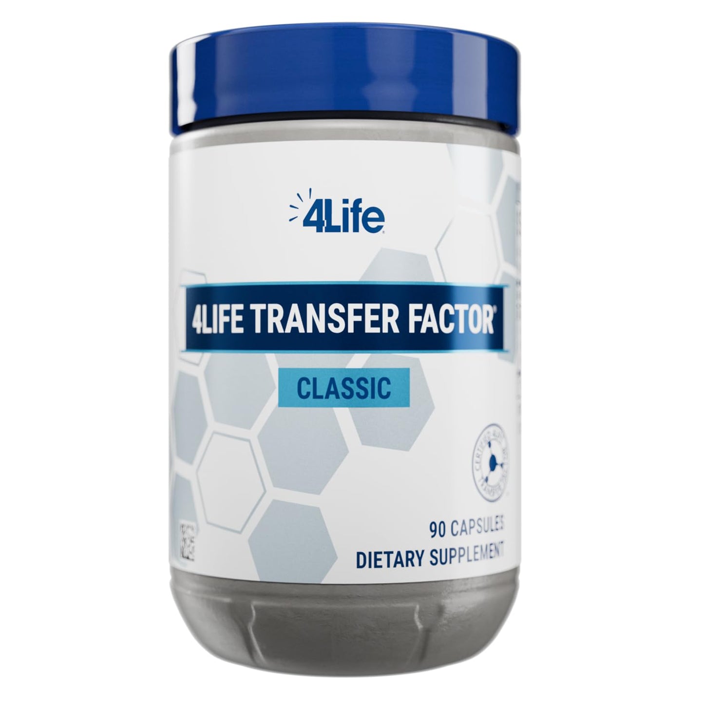 4Life Transfer Factor Classic with Cow Colostrum — Immune Support for Ages 2+ | 60 Veggie Capsules