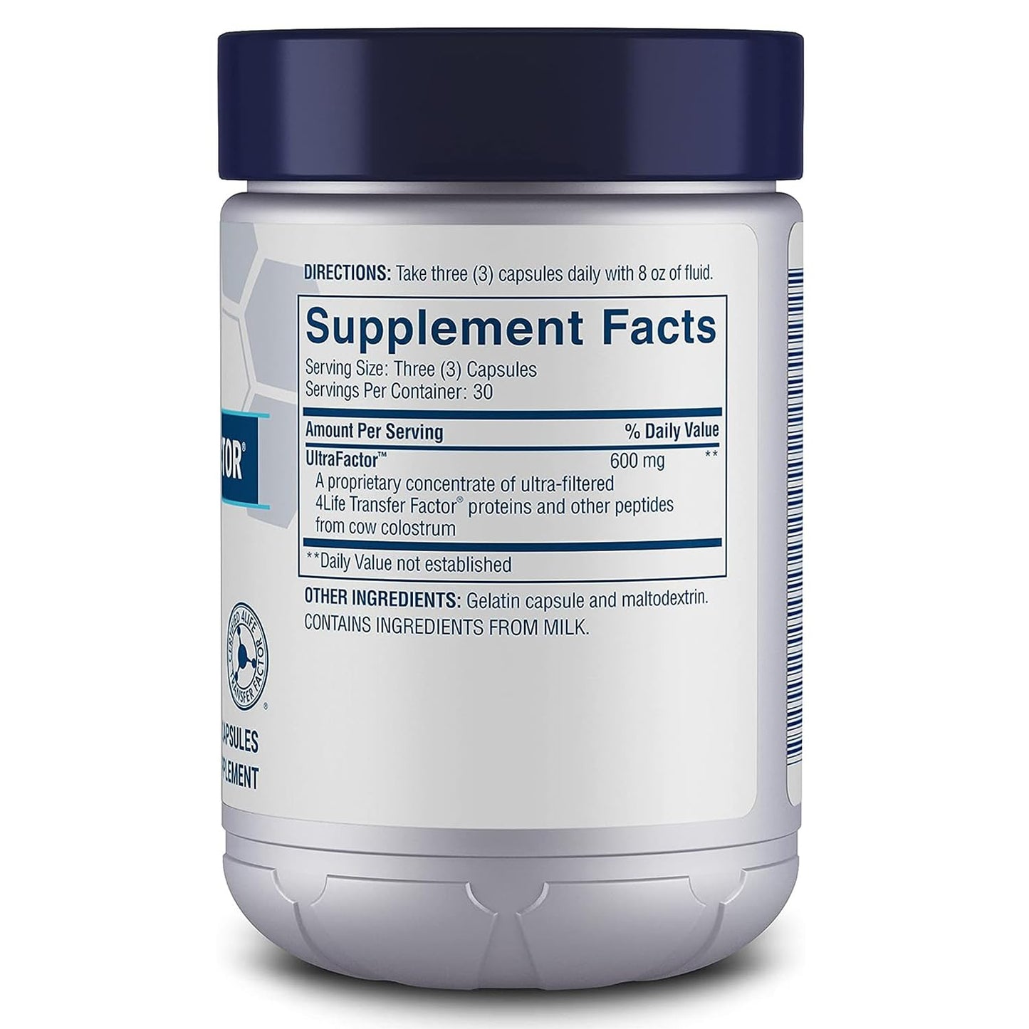 4Life Transfer Factor Classic with Cow Colostrum — Immune Support for Ages 2+ | 60 Veggie Capsules