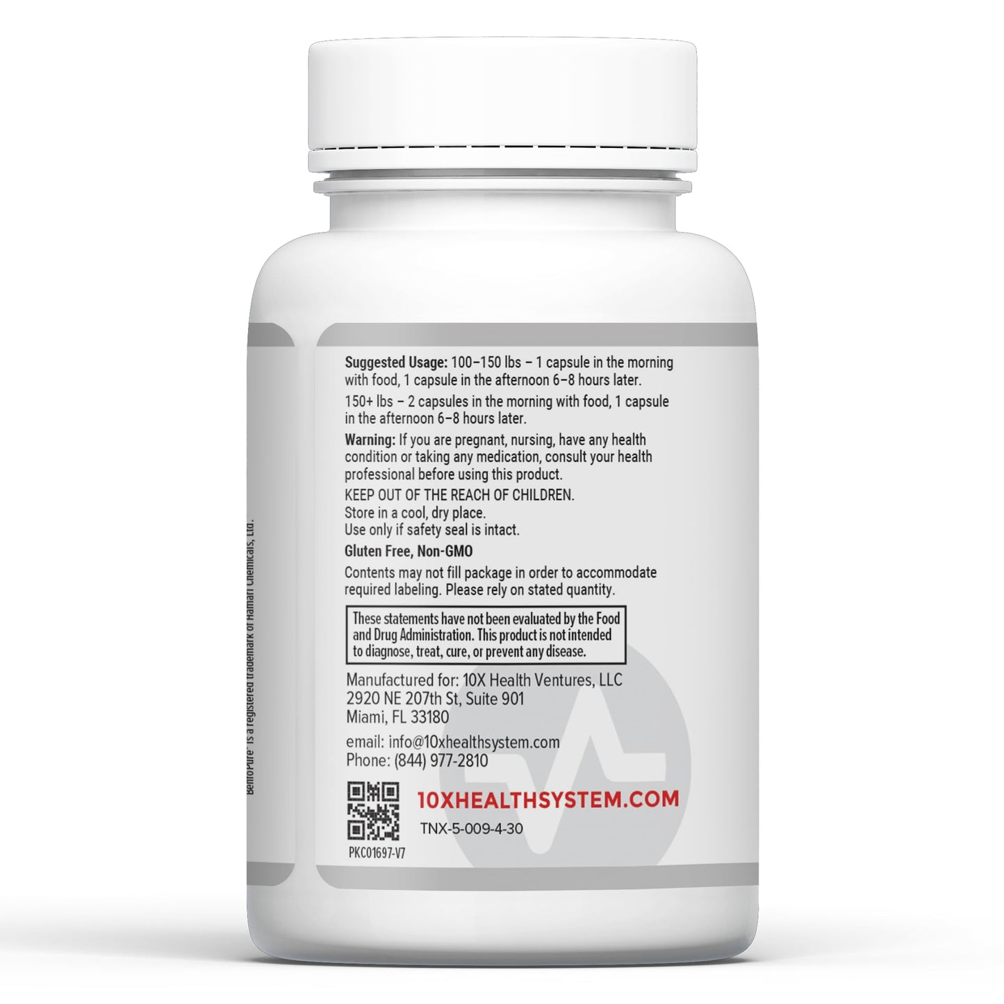 10X Health System Optimize Multivitamin for Men – 90 Capsules | 34-in-1 Methylated Formula, 5-MTHF, NAC, 800 mcg B12