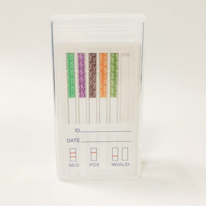 5 Panel Oral Saliva Drug Test – 25 Count – Amphetamines, Cocaine, Marijuana, Opiates, Methamphetamine – $5.68 ea