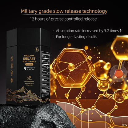 5Loaf2Fish Himalayan Shilajit Gummies with Ashwagandha & Sea Moss – 70 Gummies