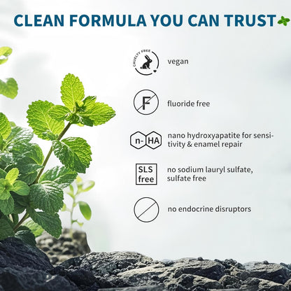 7.5% Hydroxyapatite Toothpaste – Advanced Enamel Protection for Sensitive Teeth | Fresh Mint