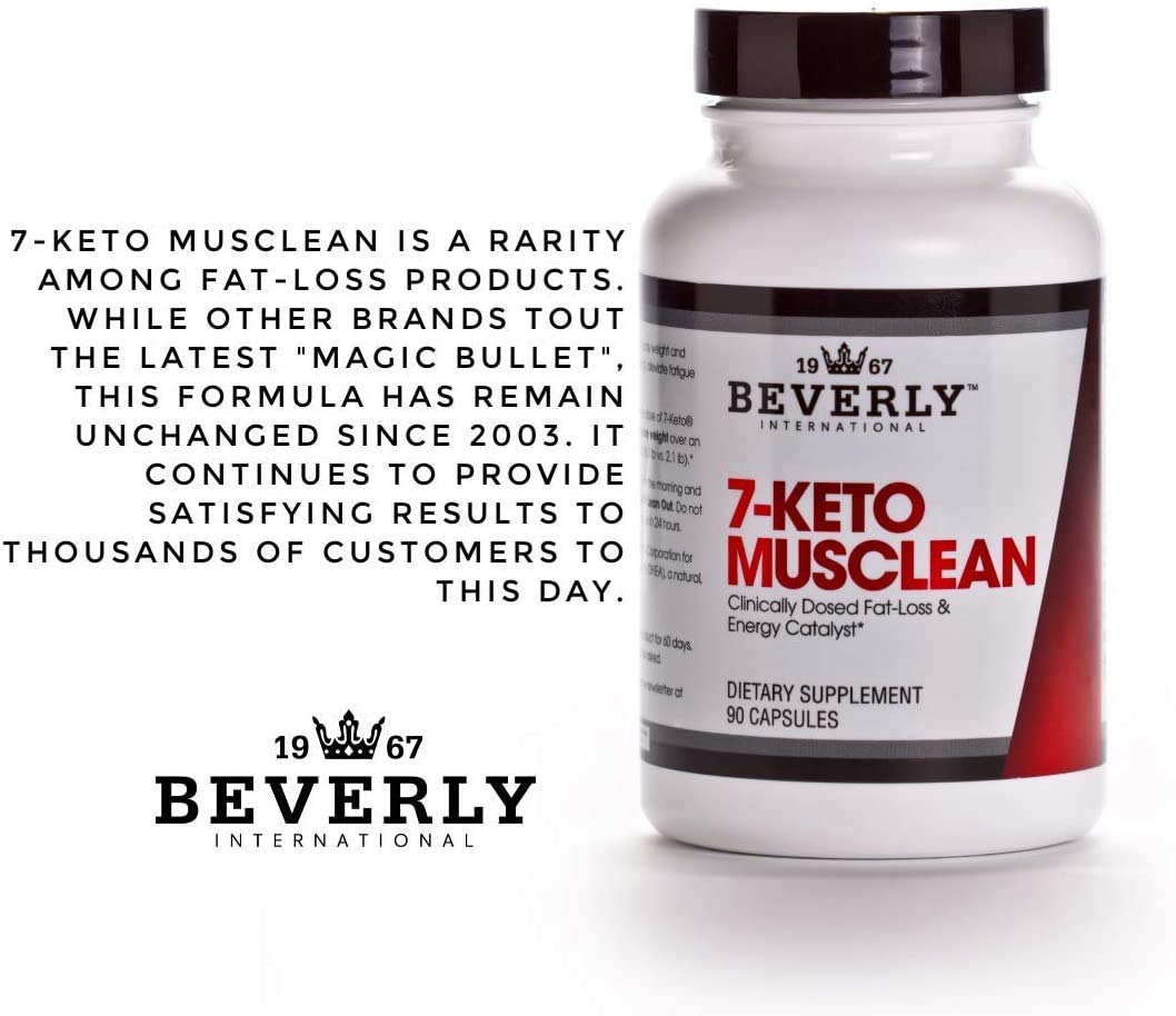 Beverly International 7-Keto Musclean — Lose Fat, Preserve Muscle (90 caps)