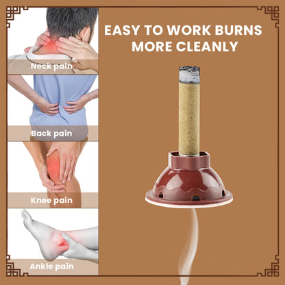 7 years'old Pure Moxa Stick for Moxibustion Ai ye Chinese Wormwood, Moxa Roll, High Purity 40:1