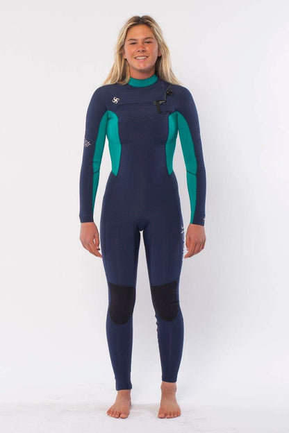 Sisstr 7 seas 4/3 chest zip wetsuit